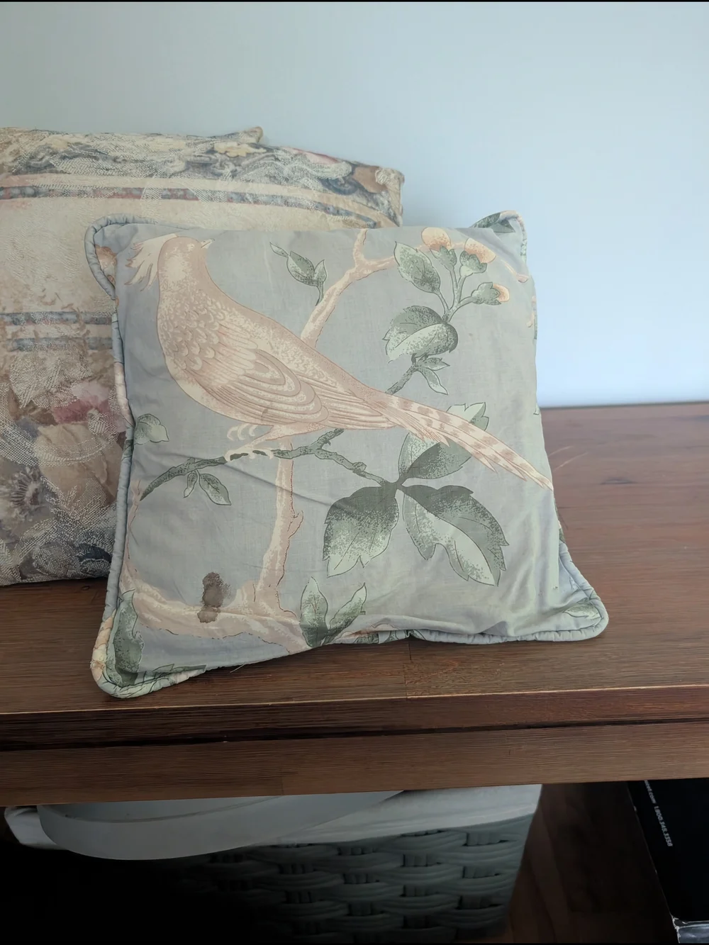 Handmade Vintage Floral Throw Pillow Lot Set Collectible Cute Country Cottage